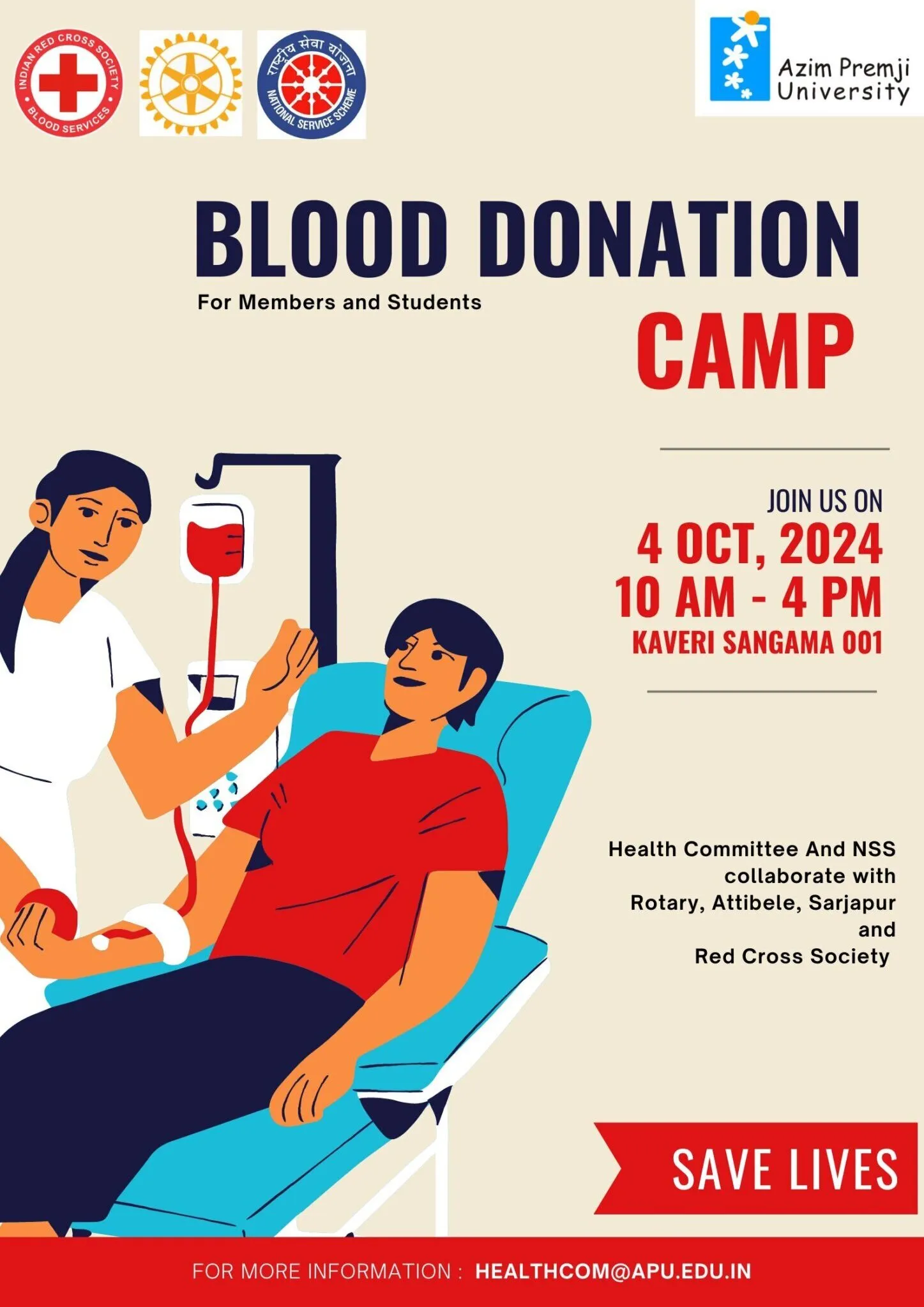 Blood Donation Camp Poster